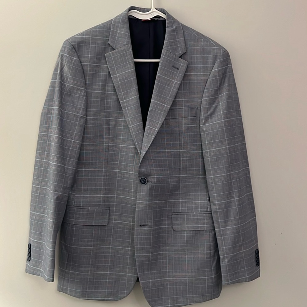 Tommy Hilfiger Plaid Blazer - Men’s- 38R